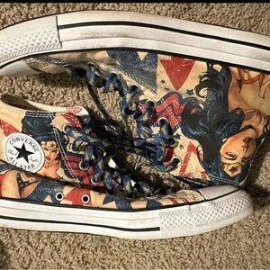 Converse Women's Wonder Woman High-Top Sneakers - Multicolor
